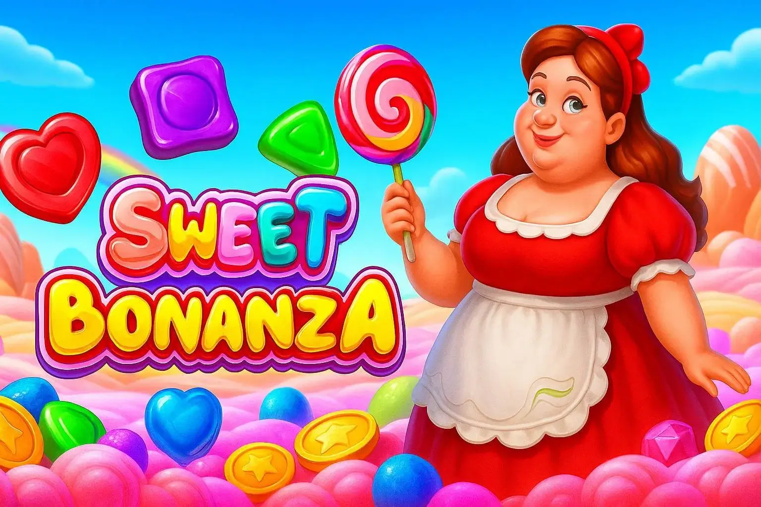 Sweet Bonanza candy slot with cluster pays and free spins